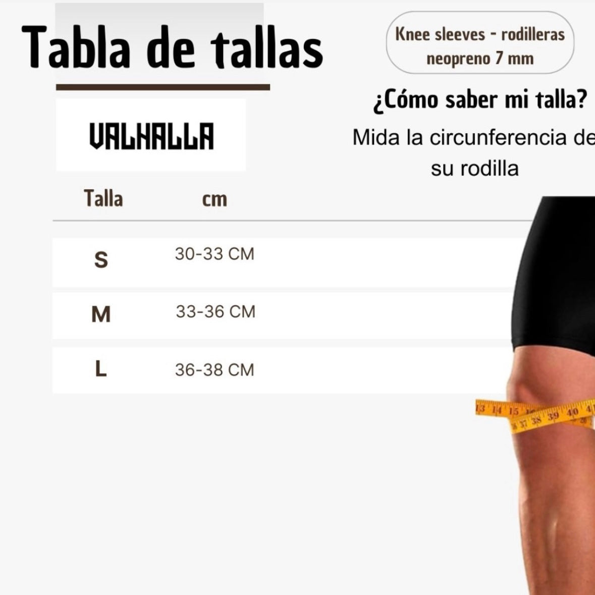 Rodilleras neopreno 7mm