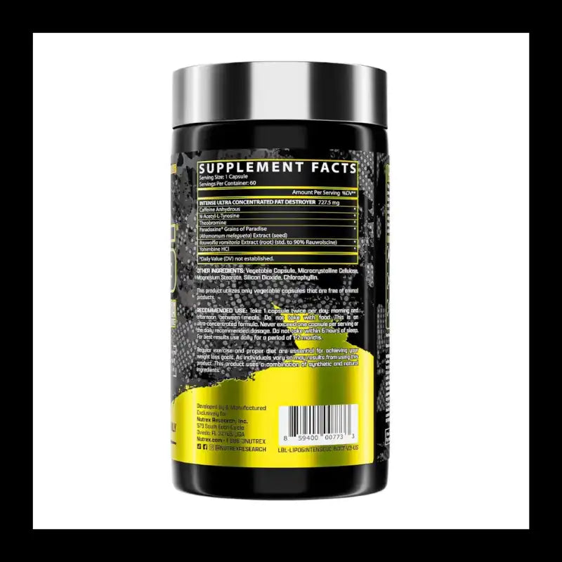 Lipo 6 Intense 60 capsulas