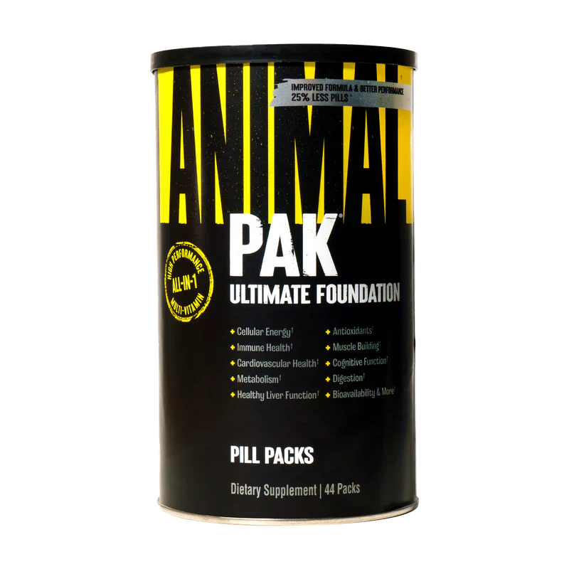 Animal Pak 44 paks multivitamínico