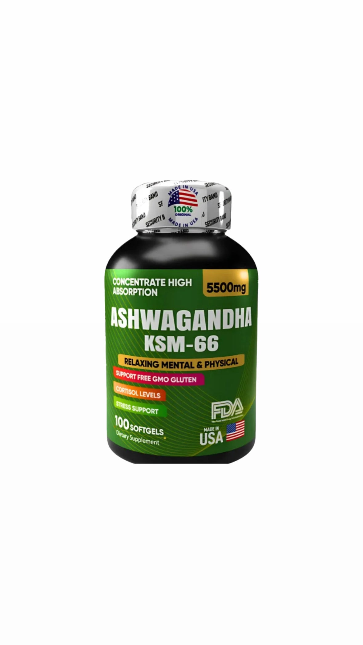 Ashwagandha 100 capsulas